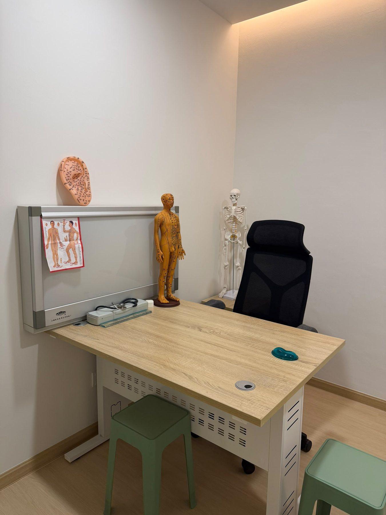 Consultation room at Urban TCM