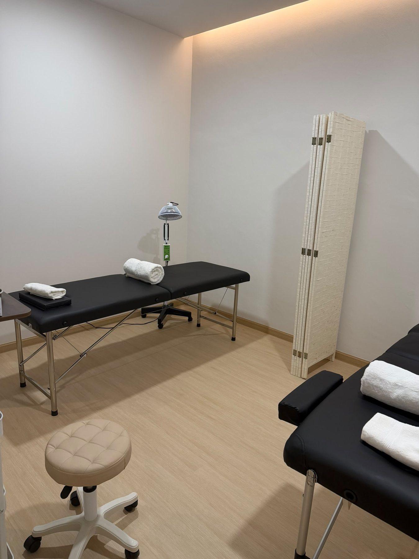 Treatment room at Urban TCM